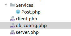 xmlrpc tutorial - project structure